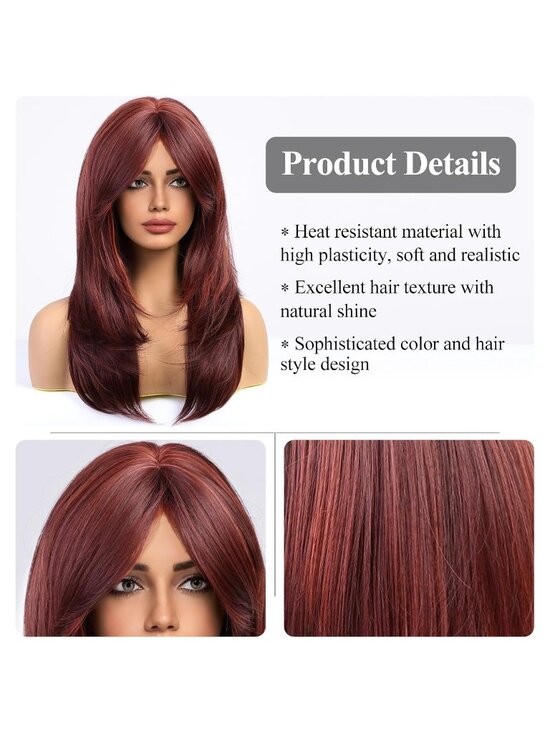 Women Blonde-new Heat Resistant Long Curly Shoulder Length Synthetic Wigs main image 5